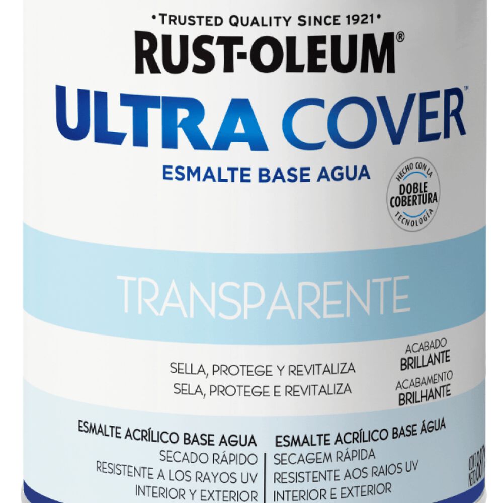 Esmalte Al Agua Ultra Cover 946ml Transparente Rust Oleum image number 0.0